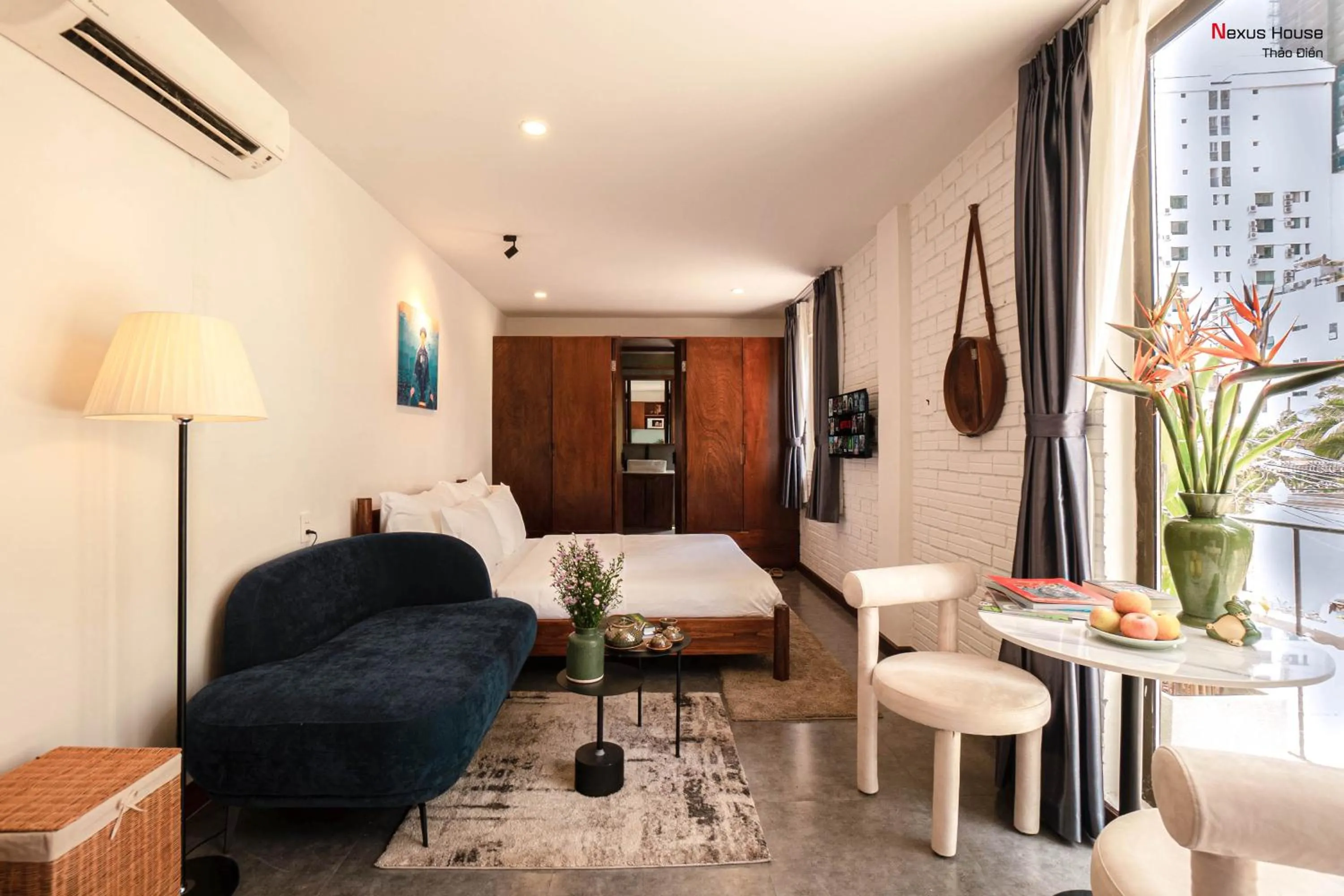 King Studio with Sofa Bed in Nexus House Garden Thao Dien