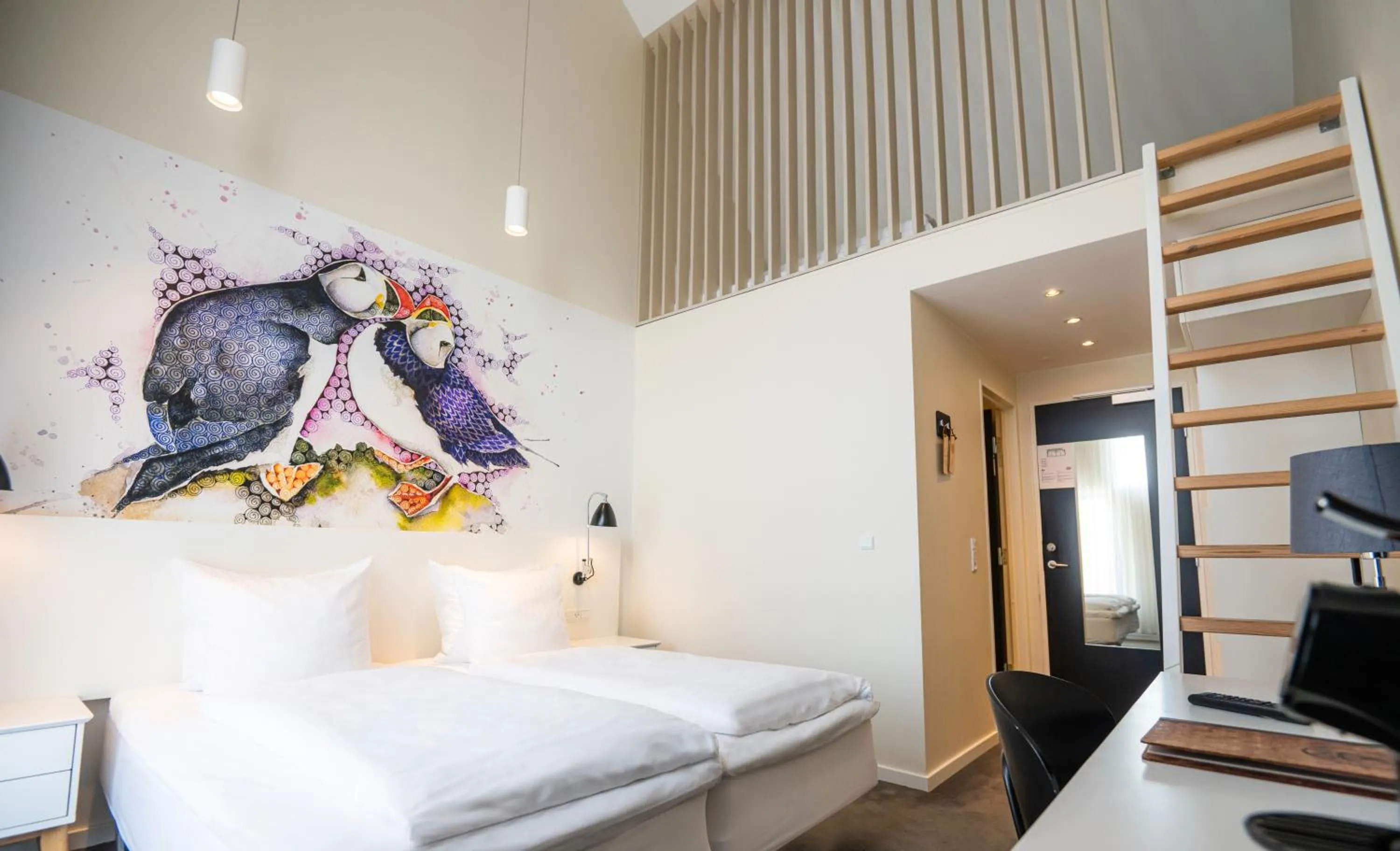 Nordic Family Double Room, annex building in Hotel Hafnia