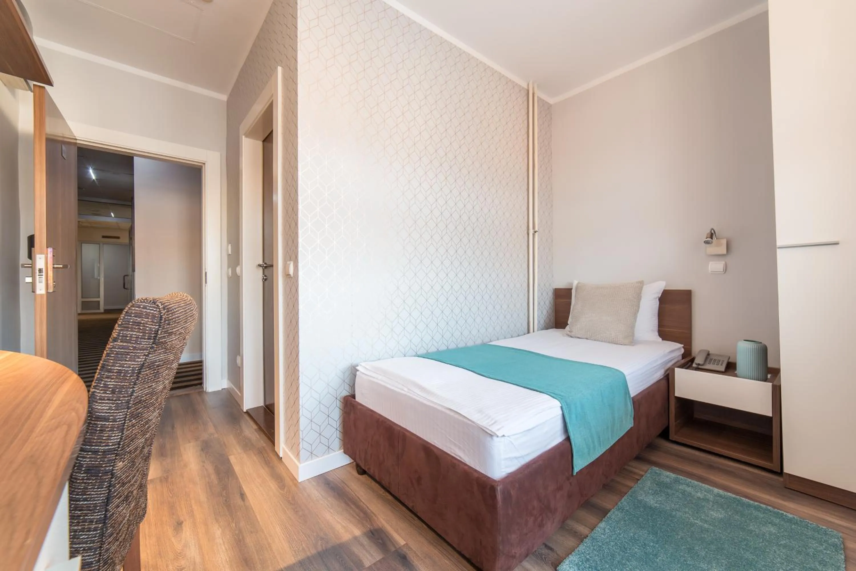 Economy Single Room in Balkan Hotel Garni