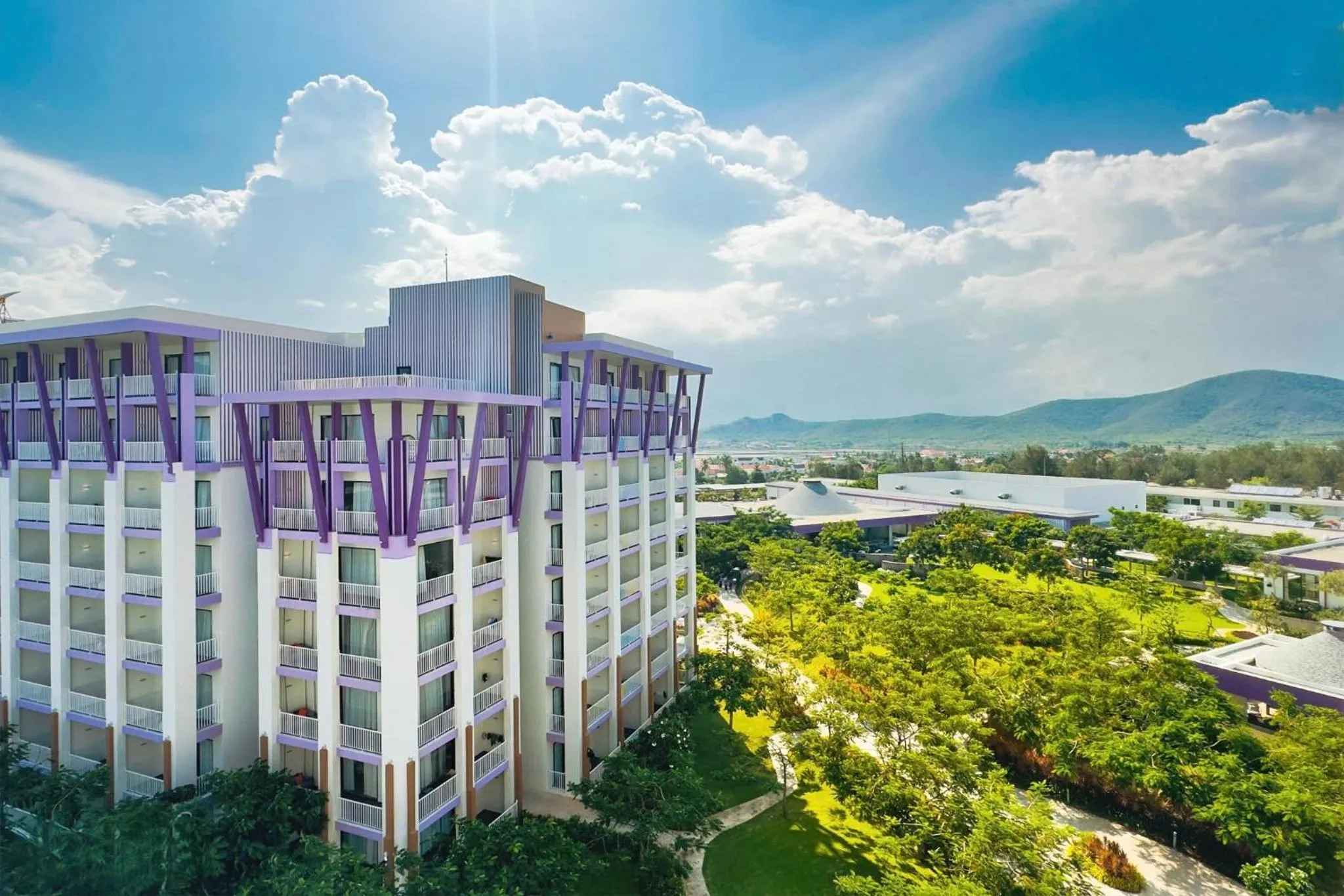 Deluxe Garden View King Room with Balcony in TTC Van Phong Bay Resort - Himalaya Sauna & Steam Retreat Included
