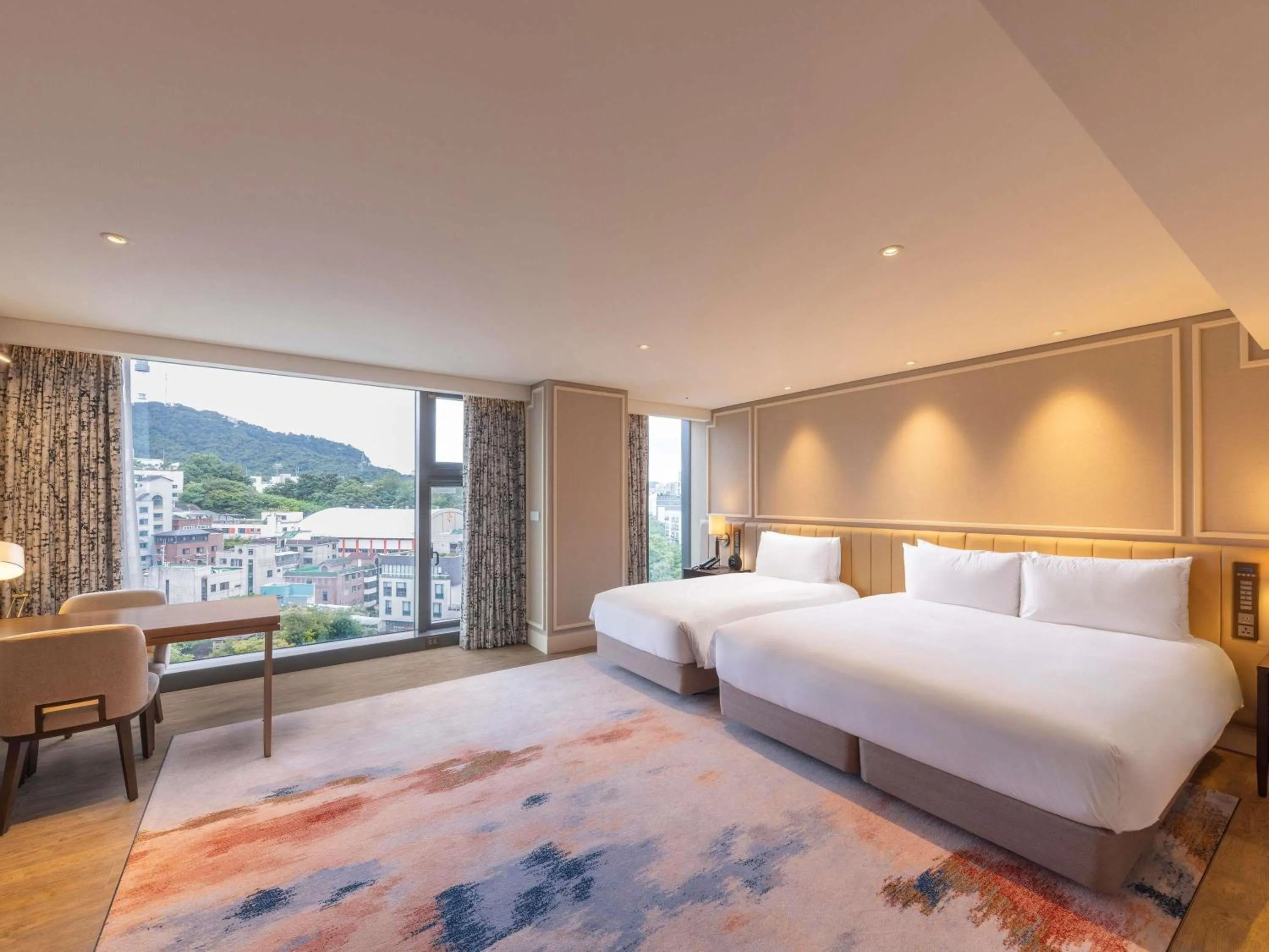 Namsan Room with One King Bed and One Single Bed  in The Ambassador Seoul - A Pullman Hotel