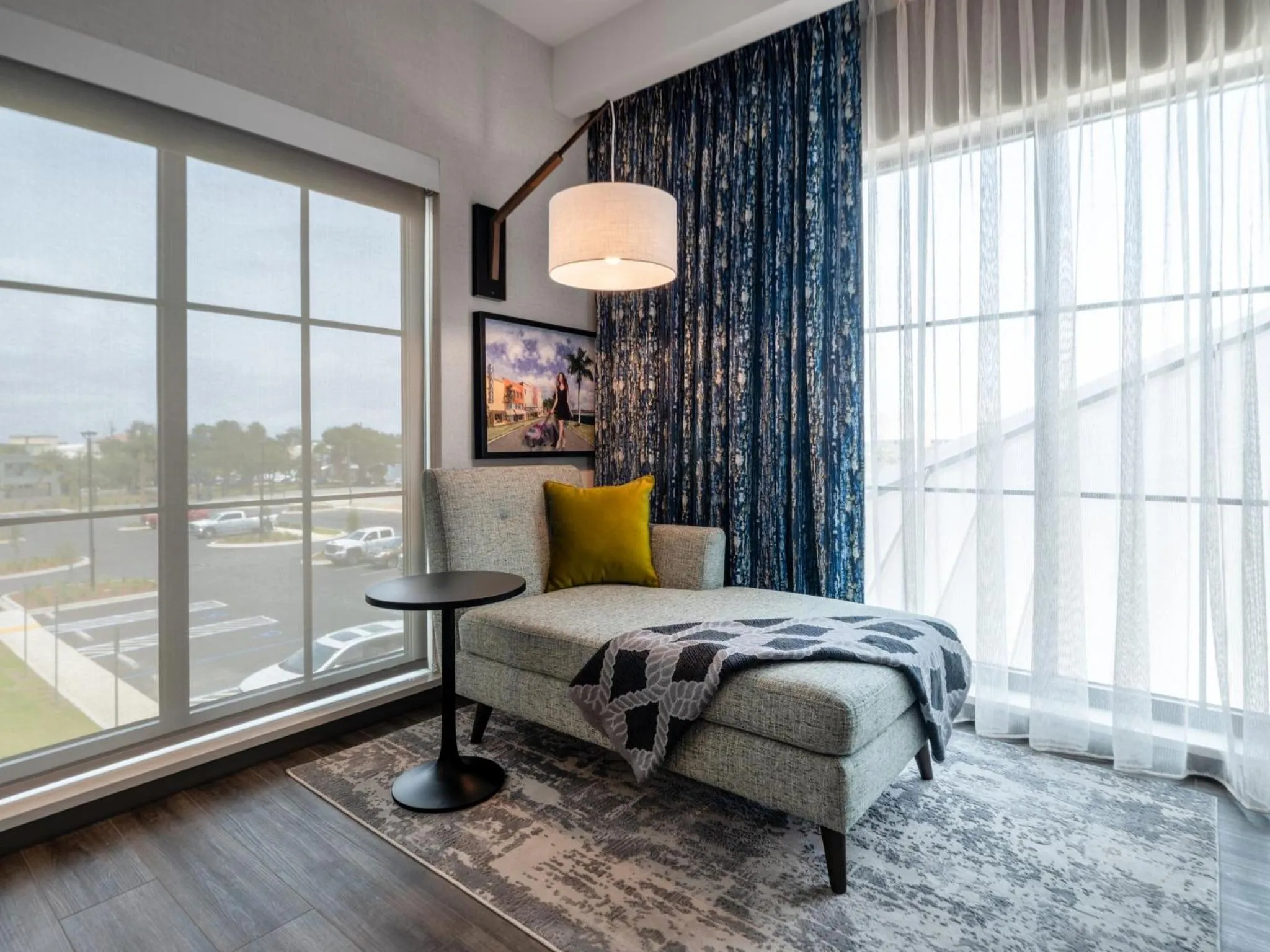 Premium Corner Two Queens Room with Bay View in Hotel Indigo - Panama City Marina by IHG