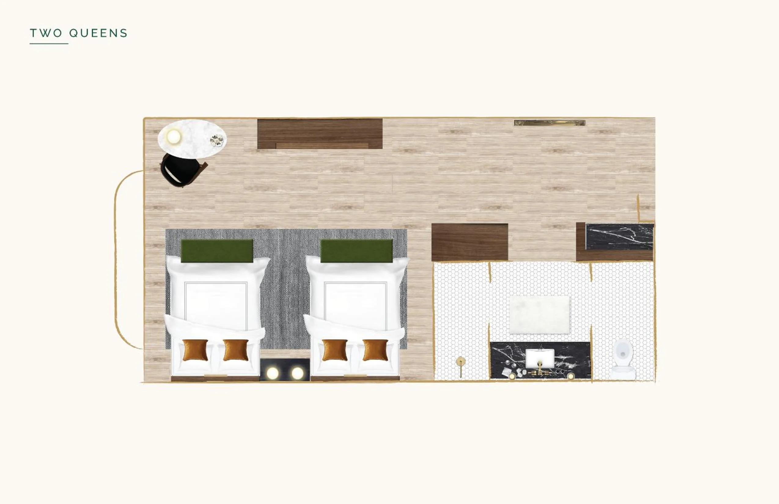 Double Room in The Global Ambassador