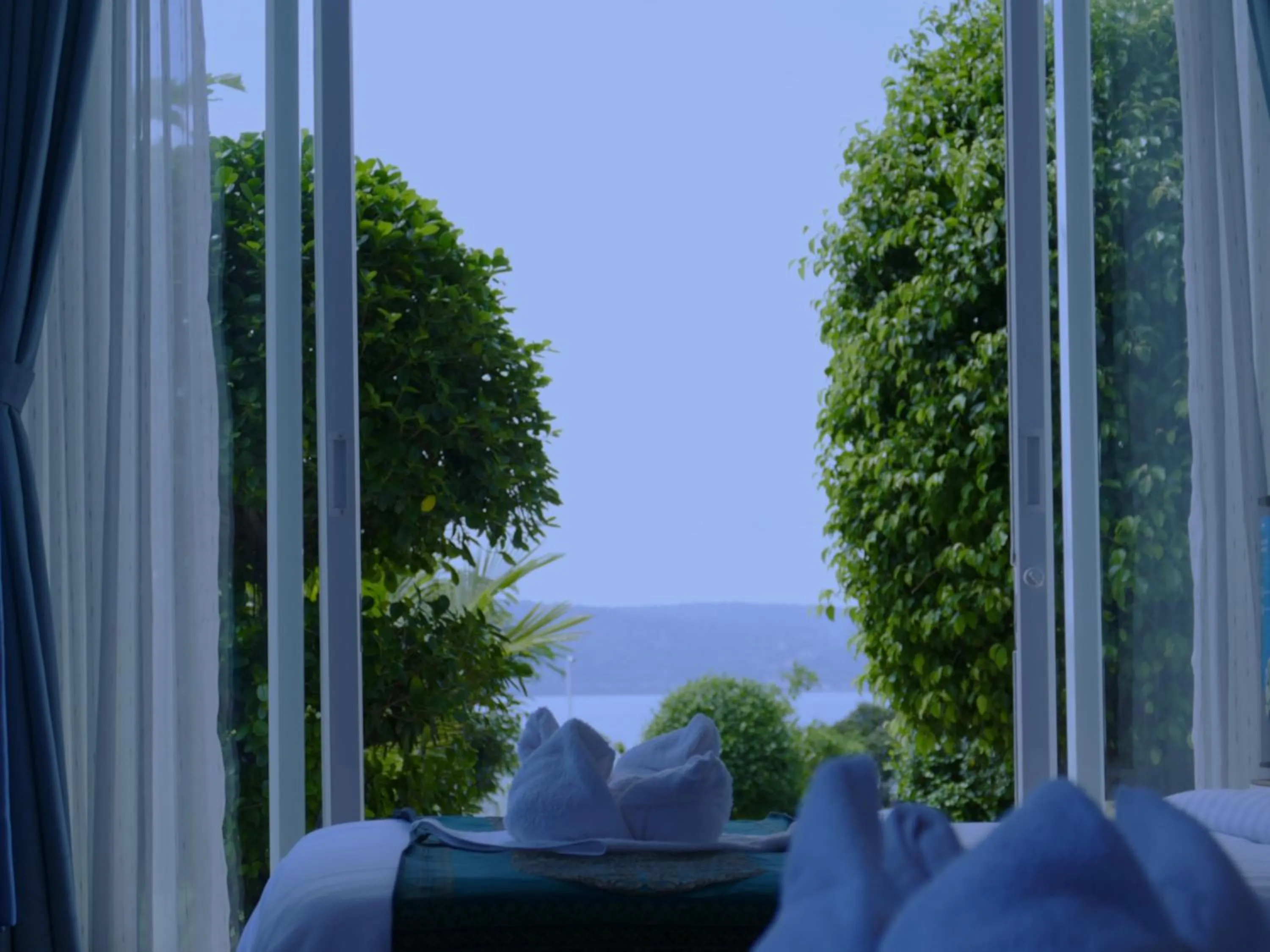 Deluxe Twin Room with Sea View in ThmorDa Resort