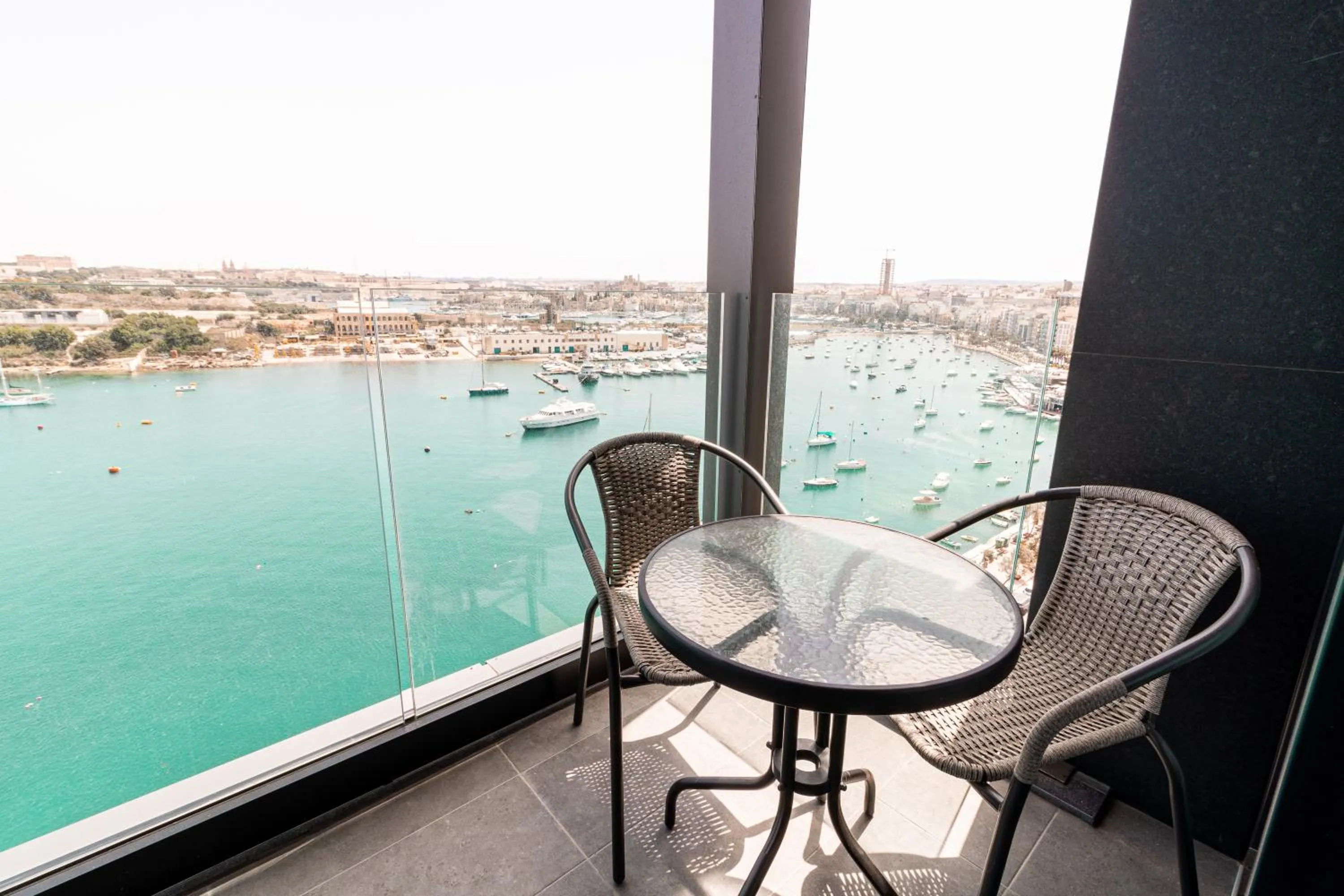 Junior Suite with Sea View - single occupancy in The Londoner Hotel Sliema