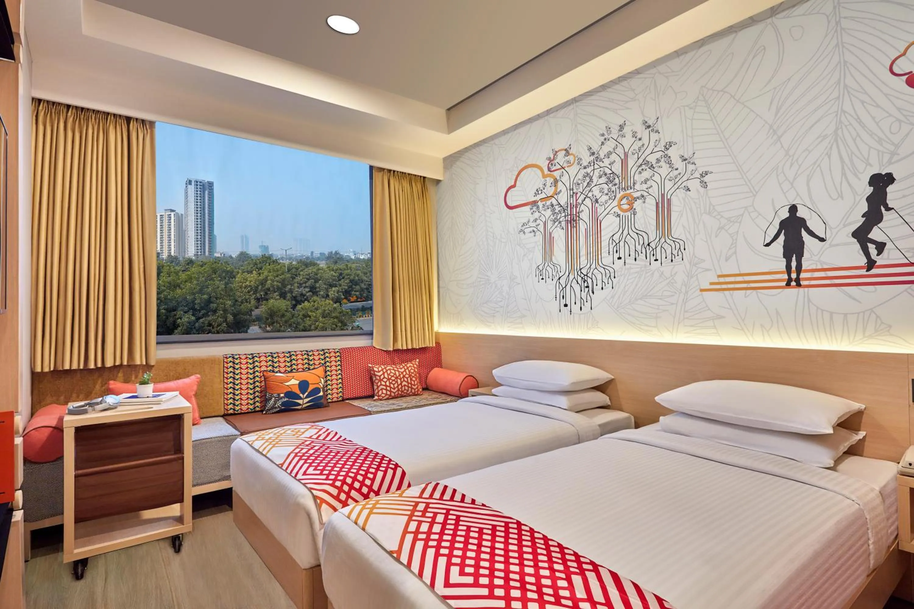 Luxe Twin Room  - single occupancy in Ginger Noida Sector 133