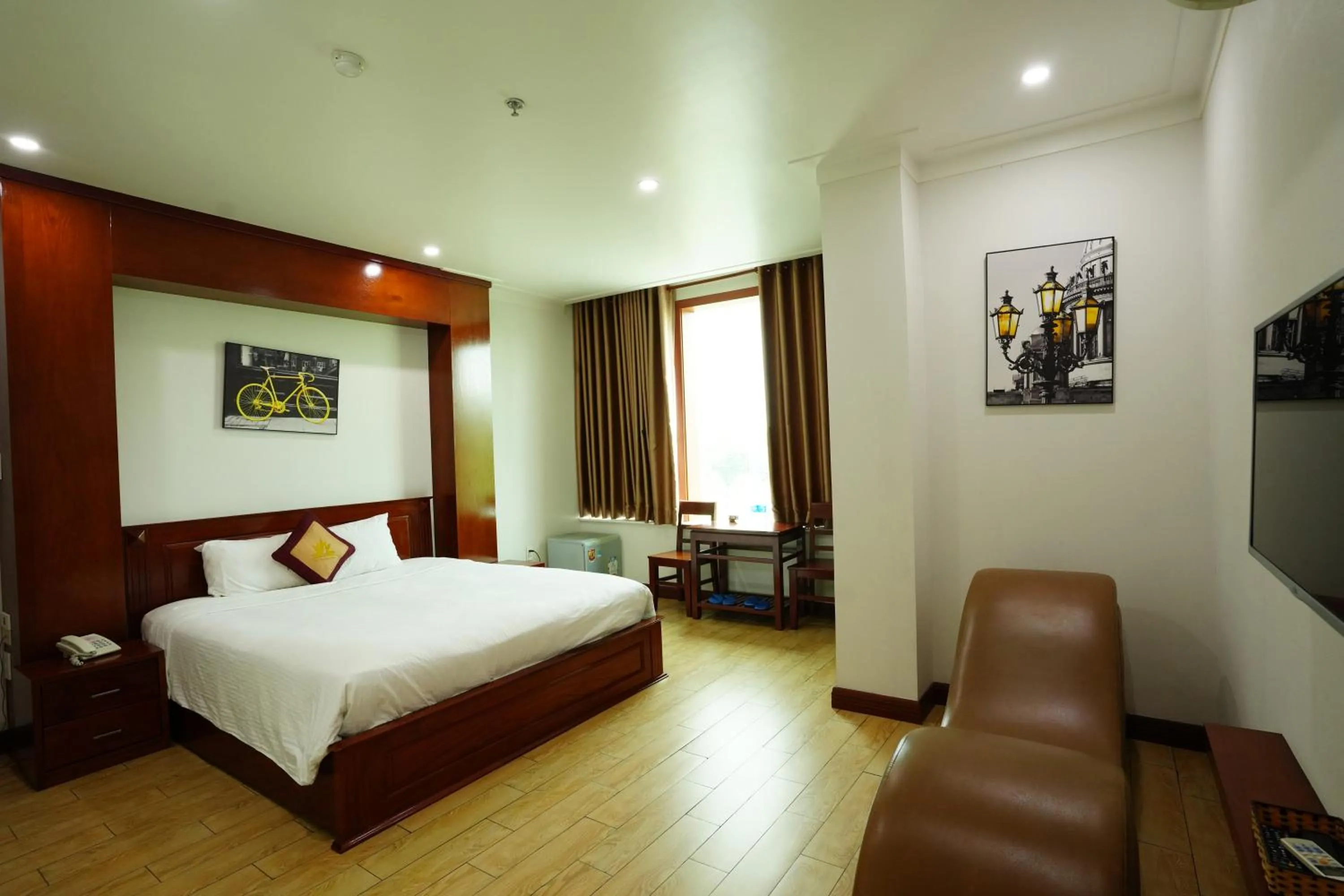 King Room with Garden View in Thành Vinh Hotel & Apartment