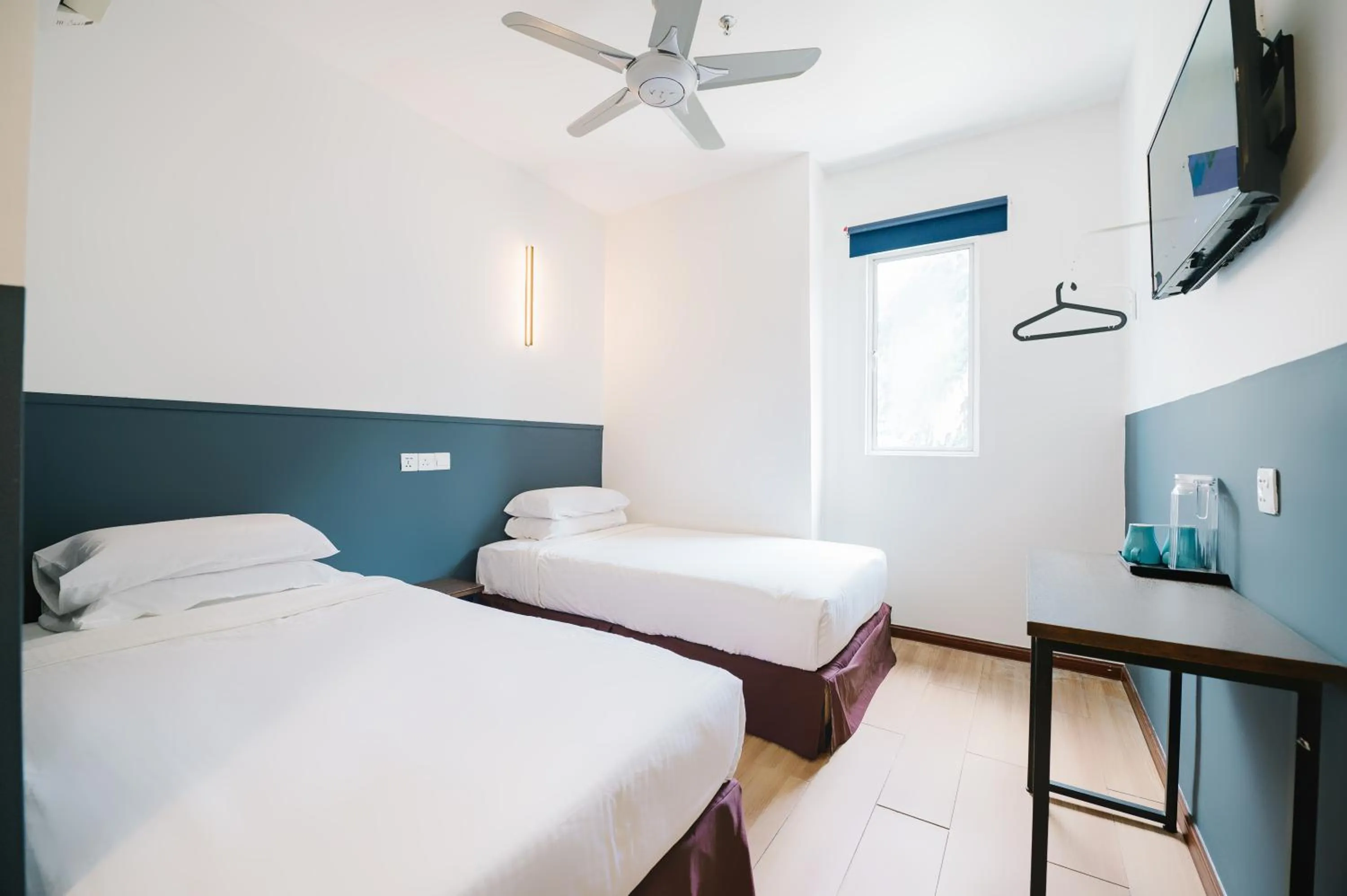 Twin Room with Mountain View in The Concept Hotel KL - Batu Caves