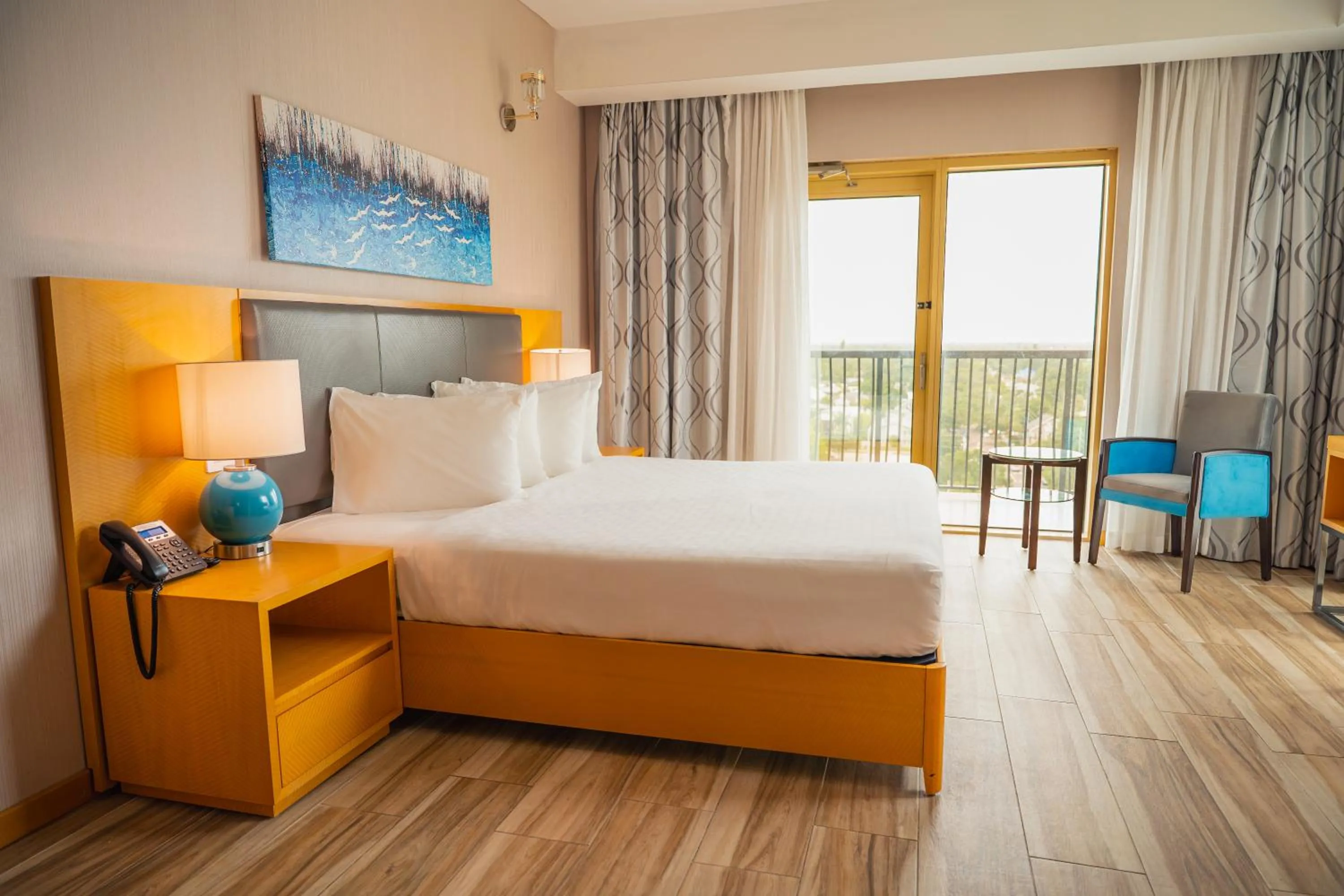 Queen Room with Balcony - single occupancy in Galaxy Hotel Downtown